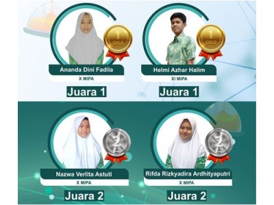 Delegasi SMAI Al Azhar 15 Sapu Bersih Juara Lomba KIR Tingkat SMA Al Azhar se-Indonesia