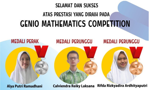 Tiga Delegasi SMAI Al Azhar 15 Sukses Raih Tiga Medali di GMC 2021