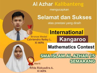 Dua Murid SMA Islam Al Azhar 15 Raih Penghargaan Kompetisi Matematika Internasional