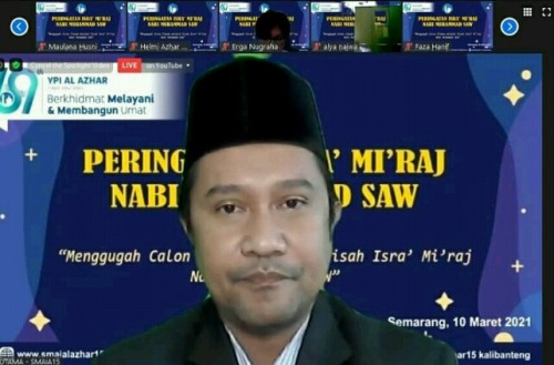Pengajian dan Perlombaan Virtual Memeriahkan Peringatan Isra Mi raj Nabi Muhammad SAW