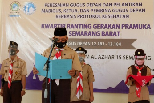 Peresmian Gudep Gerakan Pramuka SMA Islam Al Azhar 15