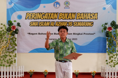 Meriahnya Peringatan Bulan Bahasa di SMA Islam Al Azhar 15 Semarang: Budaya dan Prestasi Bersatu