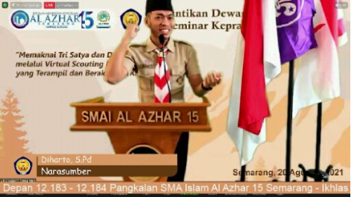 Virtual Scouting SMA Islam Al Azhar 15 Semarang