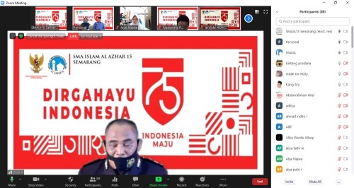 Amanat Online HUT RI ke-75 dari Kepolisian