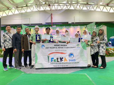 Kontingen SMAI Al Azhar 15 Raih Juara di FELKA 2023