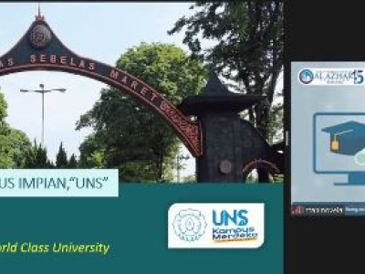 SMA Islam Al Azhar 15 Gelar Online Campus Meeting Bersama UNS