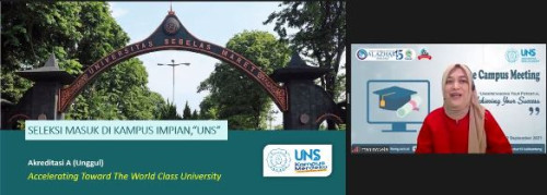 SMA Islam Al Azhar 15 Gelar Online Campus Meeting Bersama UNS