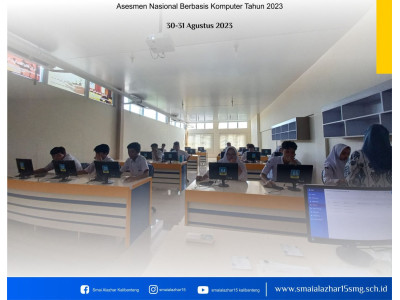 ANBK SMA Islam Al Azhar 15 Berjalan Lancar
