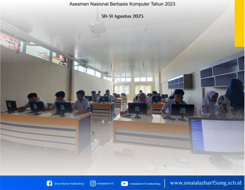 ANBK SMA Islam Al Azhar 15 Berjalan Lancar