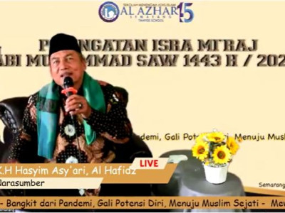 Perlombaan Virtual dan Tausiyah Peringatan Isra Mi raj Nabi Muhammad 1443 H