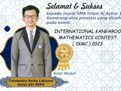 Calvien Sukses Raih Gold Medal IKMC 2023