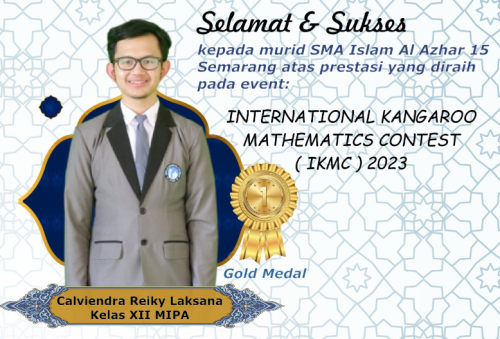 Calvien Sukses Raih Gold Medal IKMC 2023