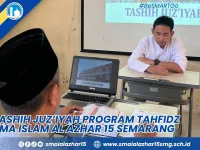 Tashih Juz'iyyah Program Tahfidz SMA Islam Al Azhar 15 Semarang, Jaga Hafalan Al-Qur’an Tetap Mutqin