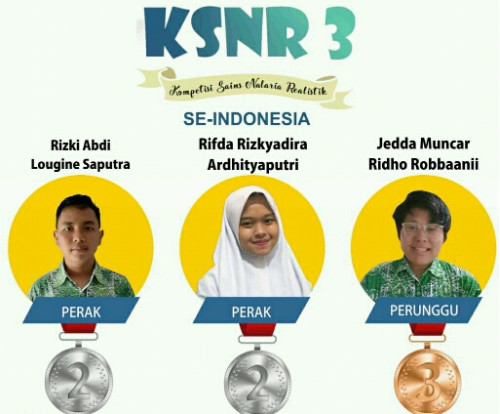 Murid SMA Islam Al Azhar 15 Raih Tiga Medali KSNR 3