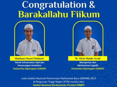 Barakallah, Murid SMAIA 15 Lolos SNBP 2023