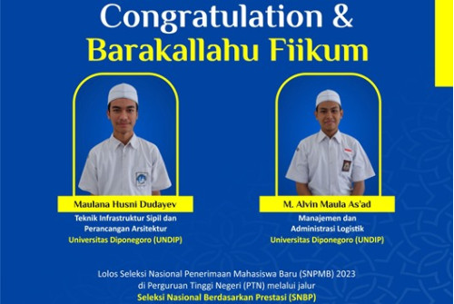 Barakallah, Murid SMAIA 15 Lolos SNBP 2023