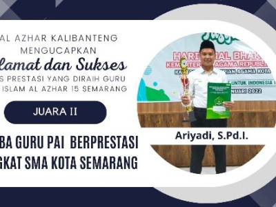 Guru SMAI Al Azhar 15 Juarai Lomba Guru PAI Berprestasi Tingkat SMA