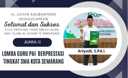Guru SMAI Al Azhar 15 Juarai Lomba Guru PAI Berprestasi Tingkat SMA
