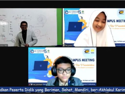 Online Campus Meeting SMA Islam Al Azhar 15 Bekali Murid Studi Lanjut