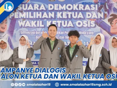 Kampanye Dialogis OSIS SMA Islam Al Azhar 15 Semarang 2026 : Adu Gagasan, Visi, dan Misi Calon Pemimpin Muda